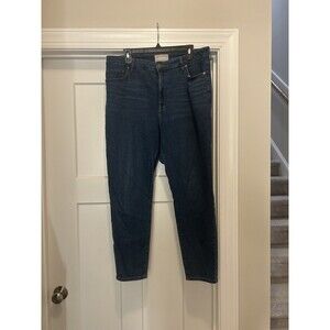 EVERLANE Jeans Women’s Size 35 Medium Wash Skinny Leg CURVY HIGH Rise Stretch